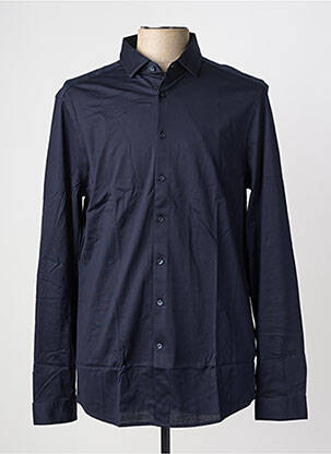 Chemise manches longues coupe cintrée bleu CALVIN KLEIN homme