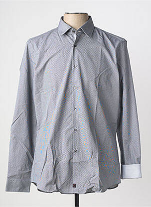 Chemise manches longues coupe cintrée gris STRELLSON homme
