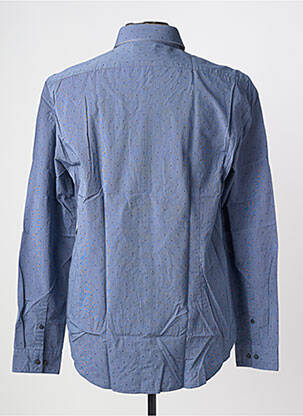 Chemise manches longues coupe cintrée bleu CALVIN KLEIN homme