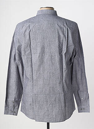 Chemise manches longues coupe cintrée bleu CALVIN KLEIN homme