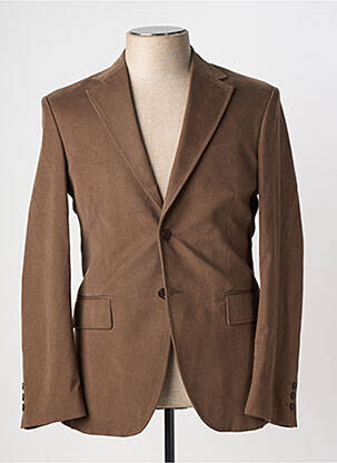 Blazer coupe cintrée marron KENZO homme