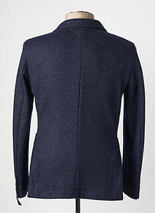 Blazer tissage chiné bleu TOMMY HILFIGER homme
