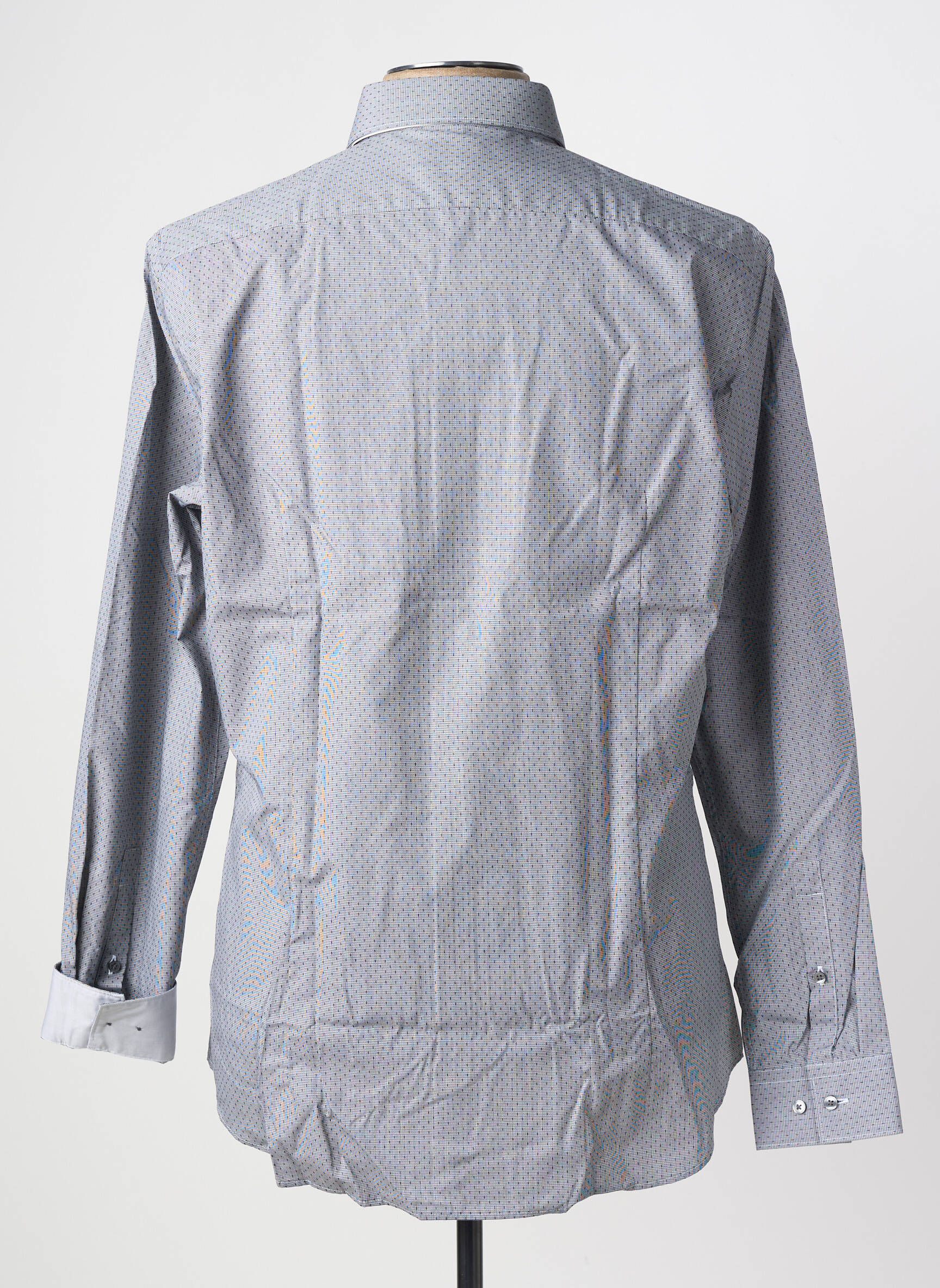 Chemise manches longues coupe cintrée gris STRELLSON homme