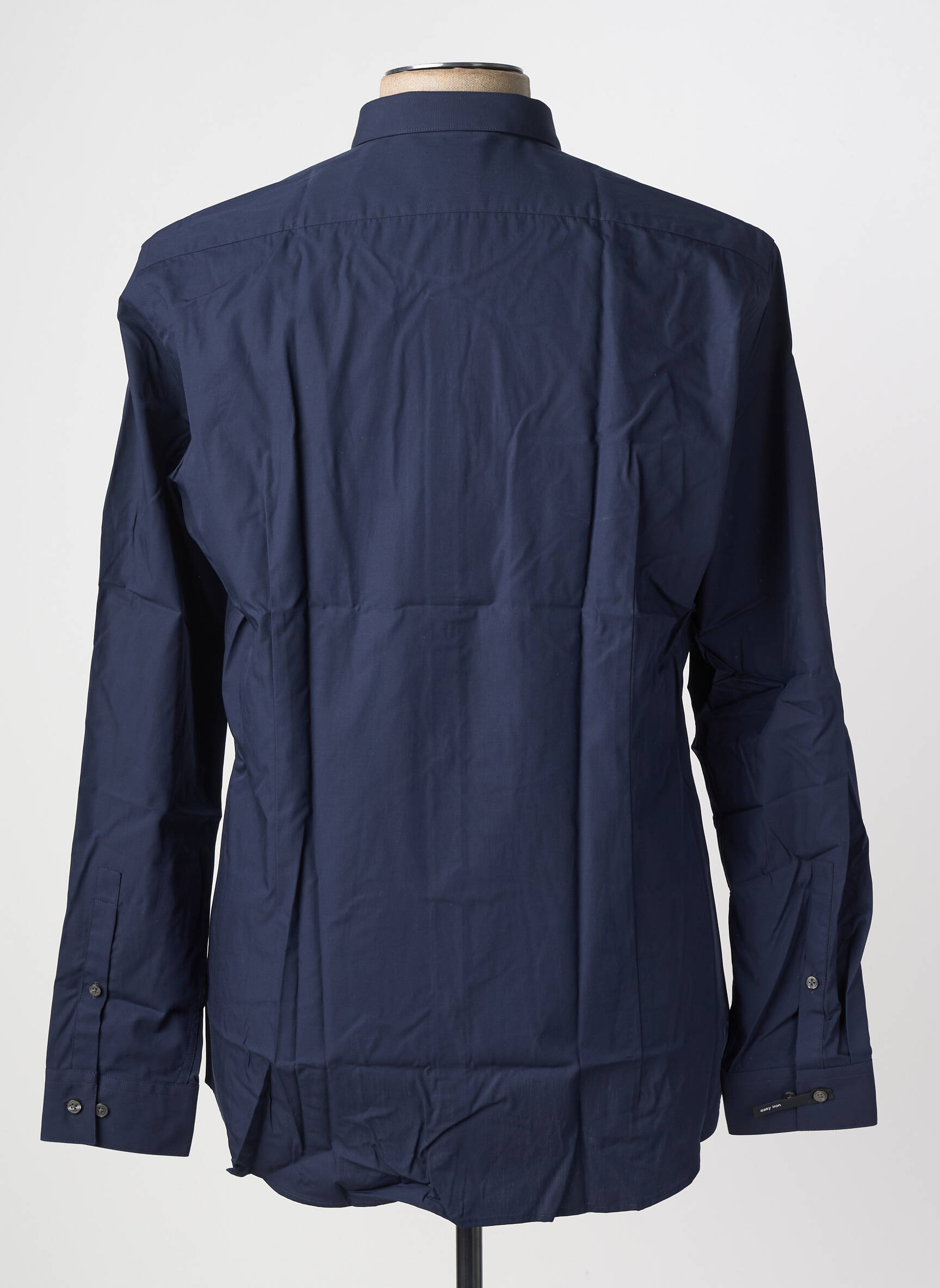 Chemise manches longues coupe cintrée bleu STRELLSON homme