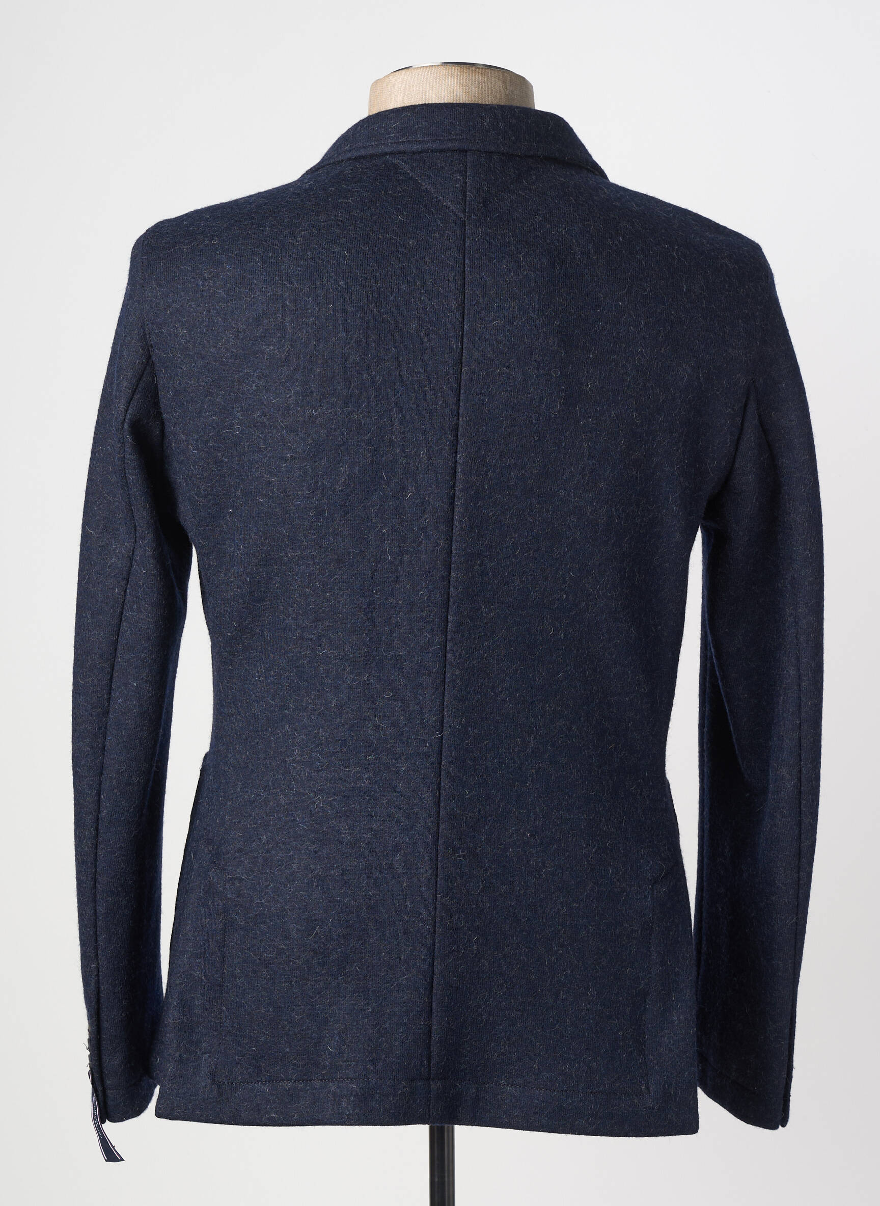Blazer tissage chiné bleu TOMMY HILFIGER homme