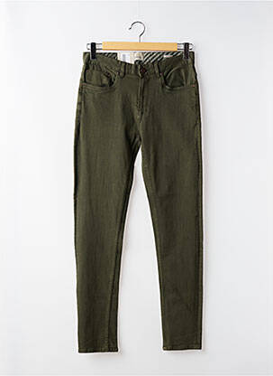 Jeans coupe slim stretch taille normale vert DSTREZZED homme