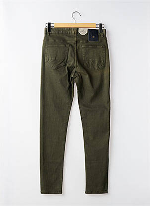 Jeans coupe slim stretch taille normale vert DSTREZZED homme