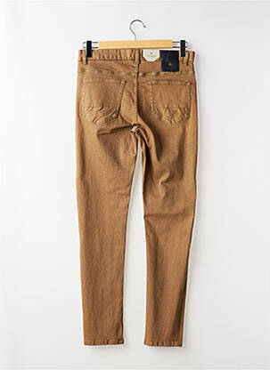 Jeans coupe slim stretch taille normale marron DSTREZZED homme