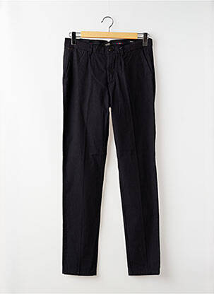 Pantalon chino tissage popeline taille basse noir SCOTCH & SODA homme