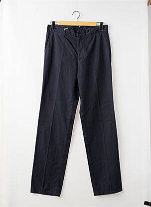 Pantalon chino tissage popeline taille normale bleu FACONNABLE homme