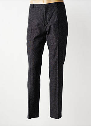 Pantalon chino fermeture zippée sous rabat avec crochet taille normale gris CALVIN KLEIN homme