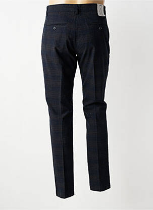 Pantalon chino fermeture zippée sous rabat avec crochet taille normale bleu ANTONY MORATO homme