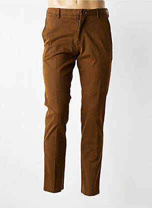 Pantalon chino stretch taille normale marron TOMMY HILFIGER homme
