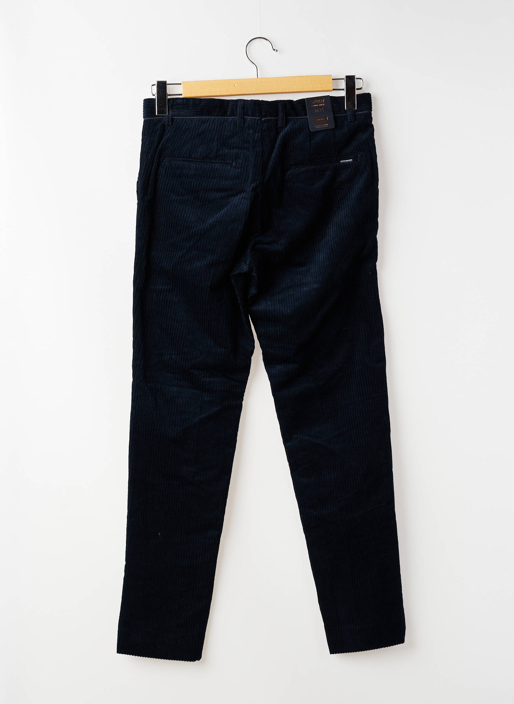 Pantalon chino stretch taille normale bleu SCOTCH & SODA homme