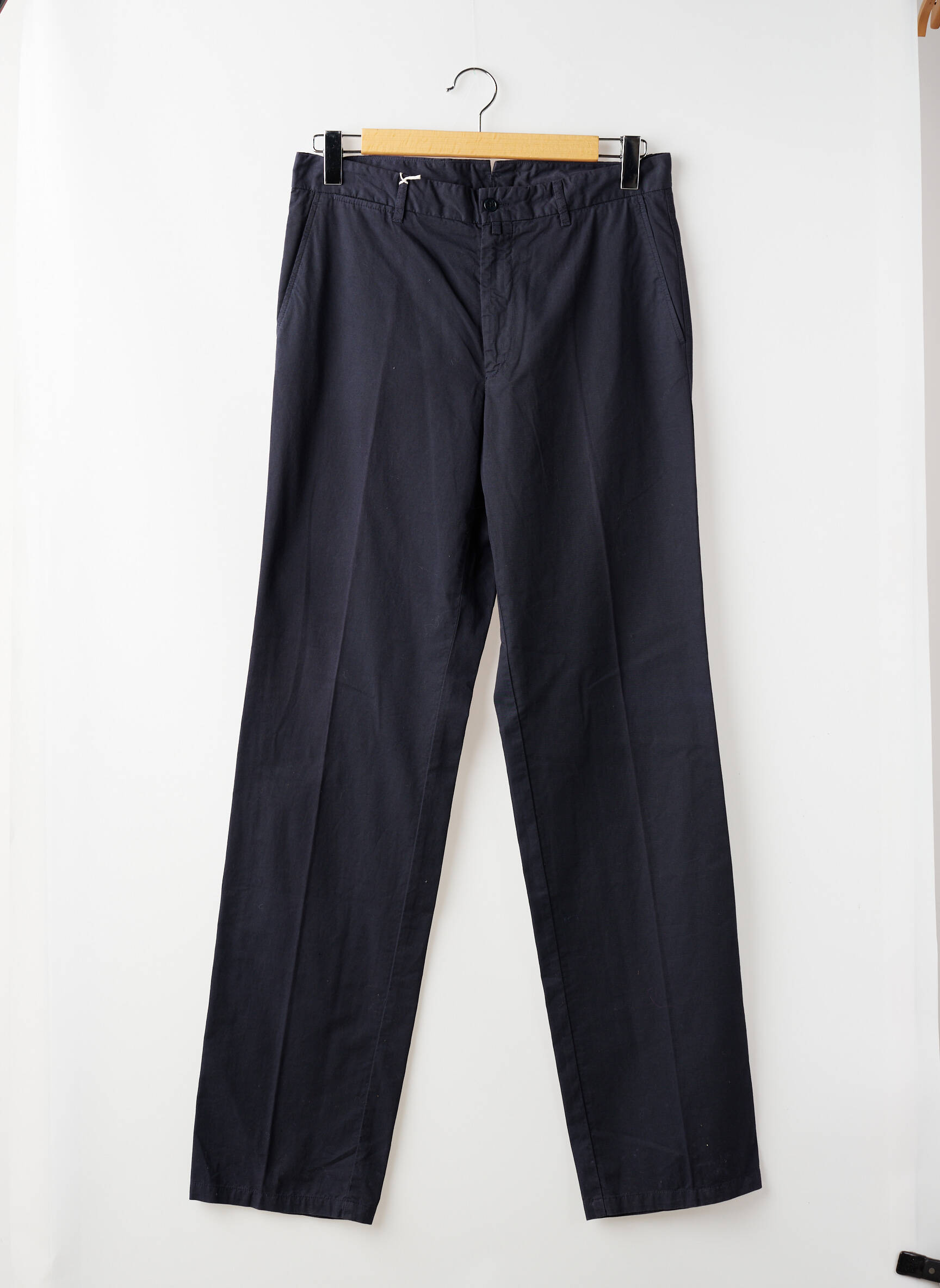 Pantalon chino tissage popeline taille normale bleu FACONNABLE homme
