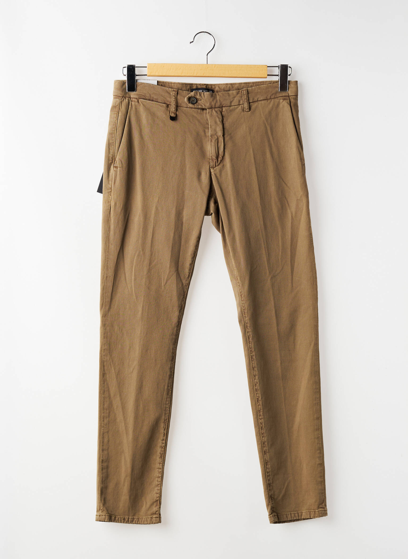 Pantalon chino tissage popeline taille normale vert ANTONY MORATO homme