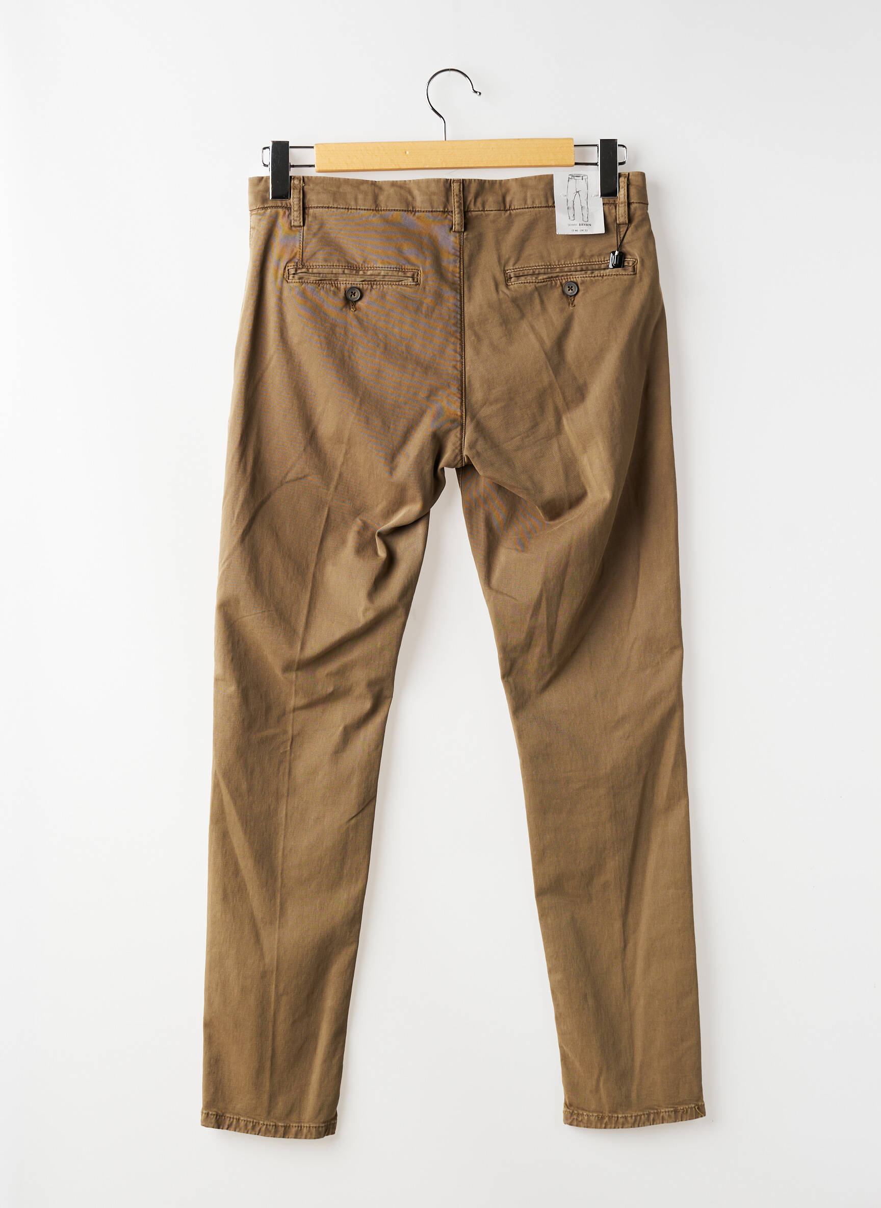 Pantalon chino tissage popeline taille normale vert ANTONY MORATO homme