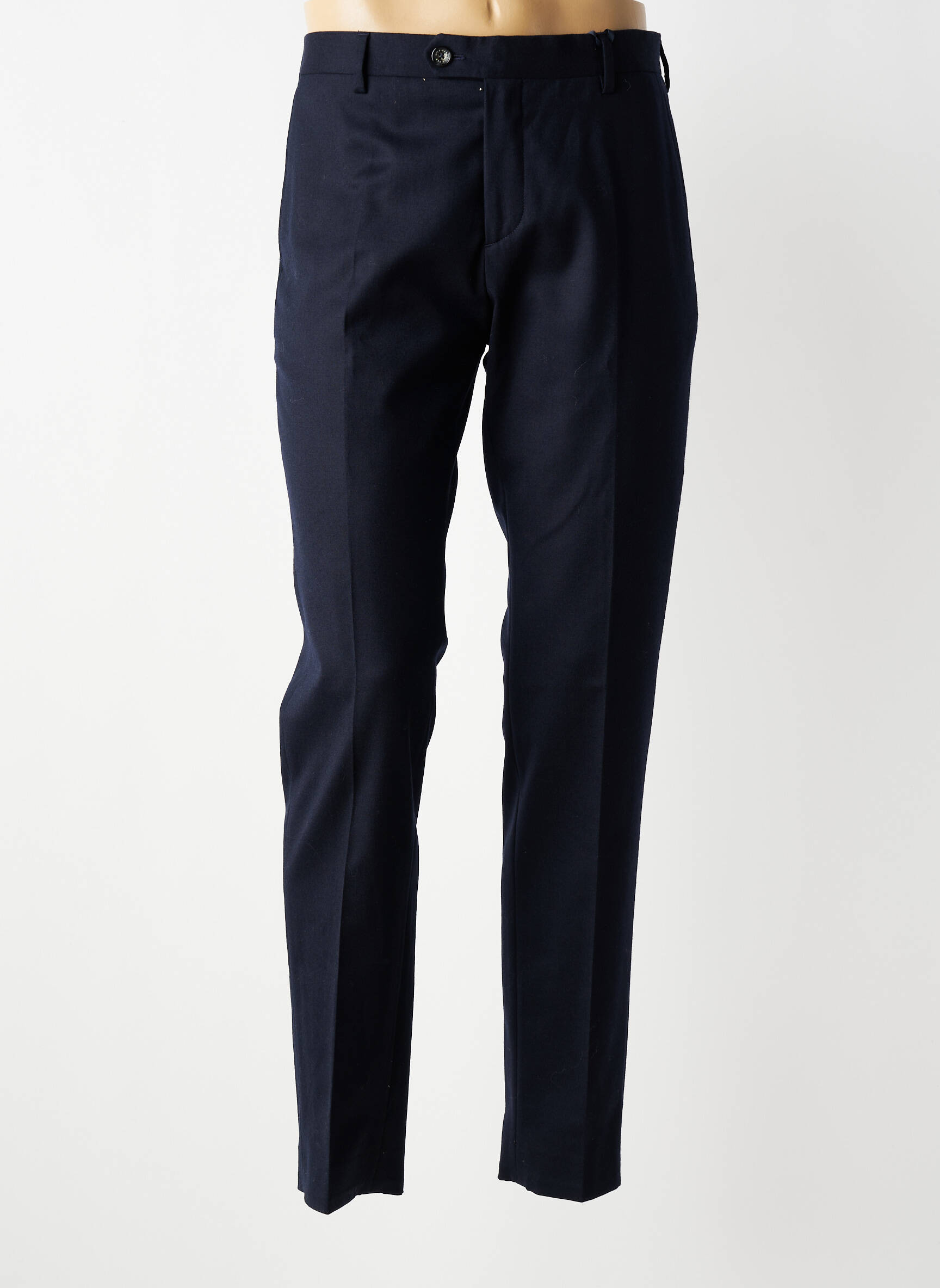 Pantalon chino poches taille normale bleu TOMMY HILFIGER homme