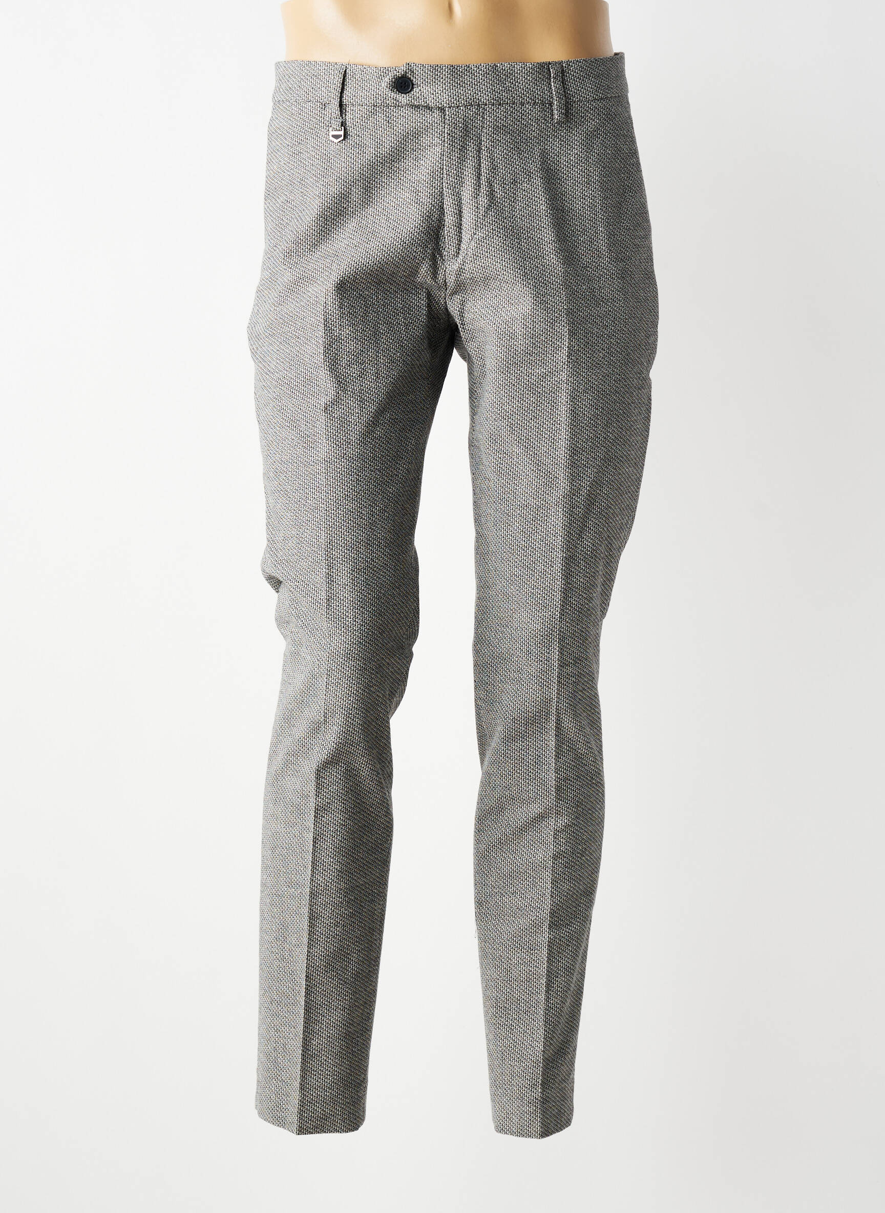 Pantalon chino tissage chiné taille normale gris ANTONY MORATO homme