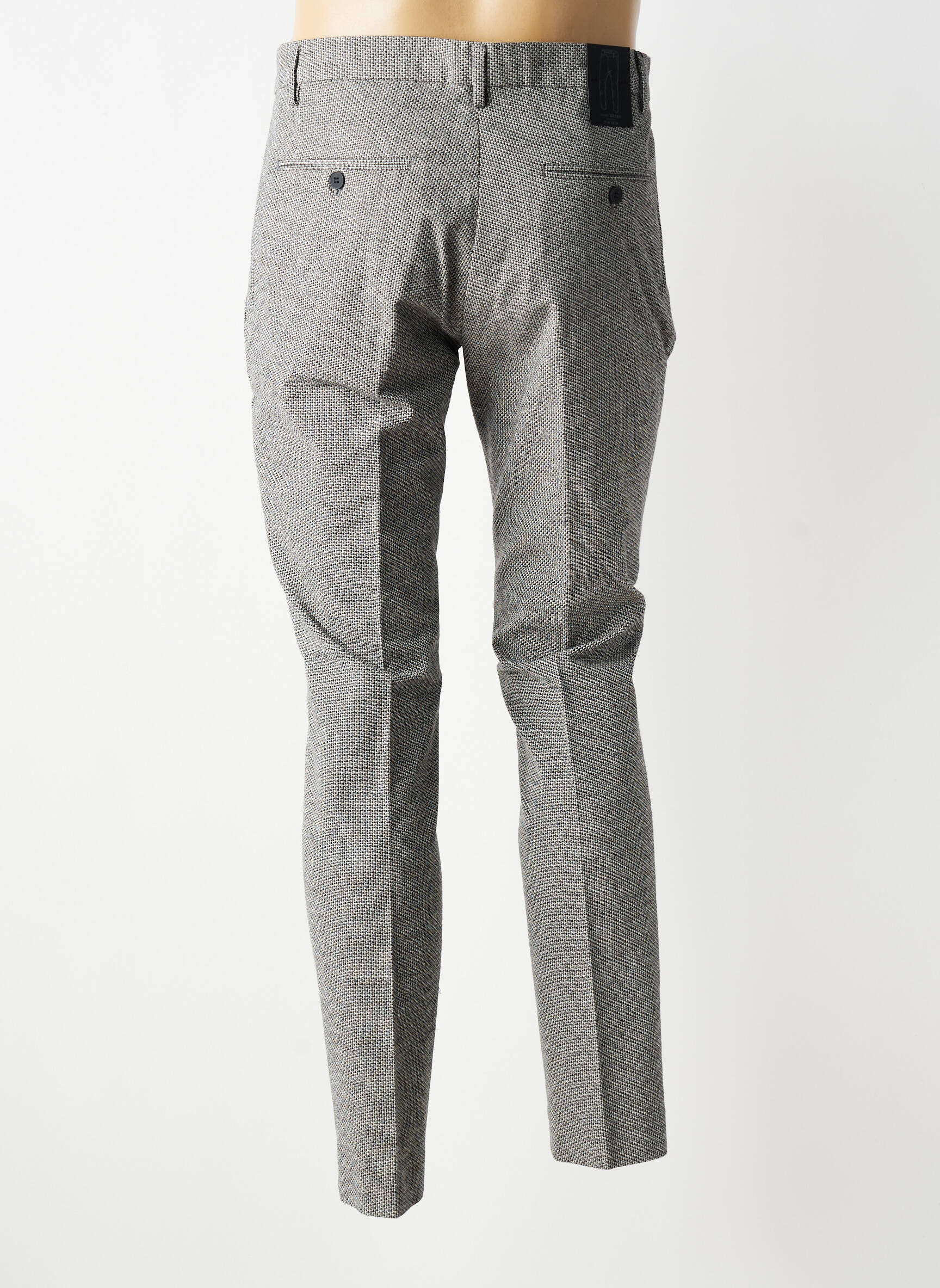 Pantalon chino tissage chiné taille normale gris ANTONY MORATO homme