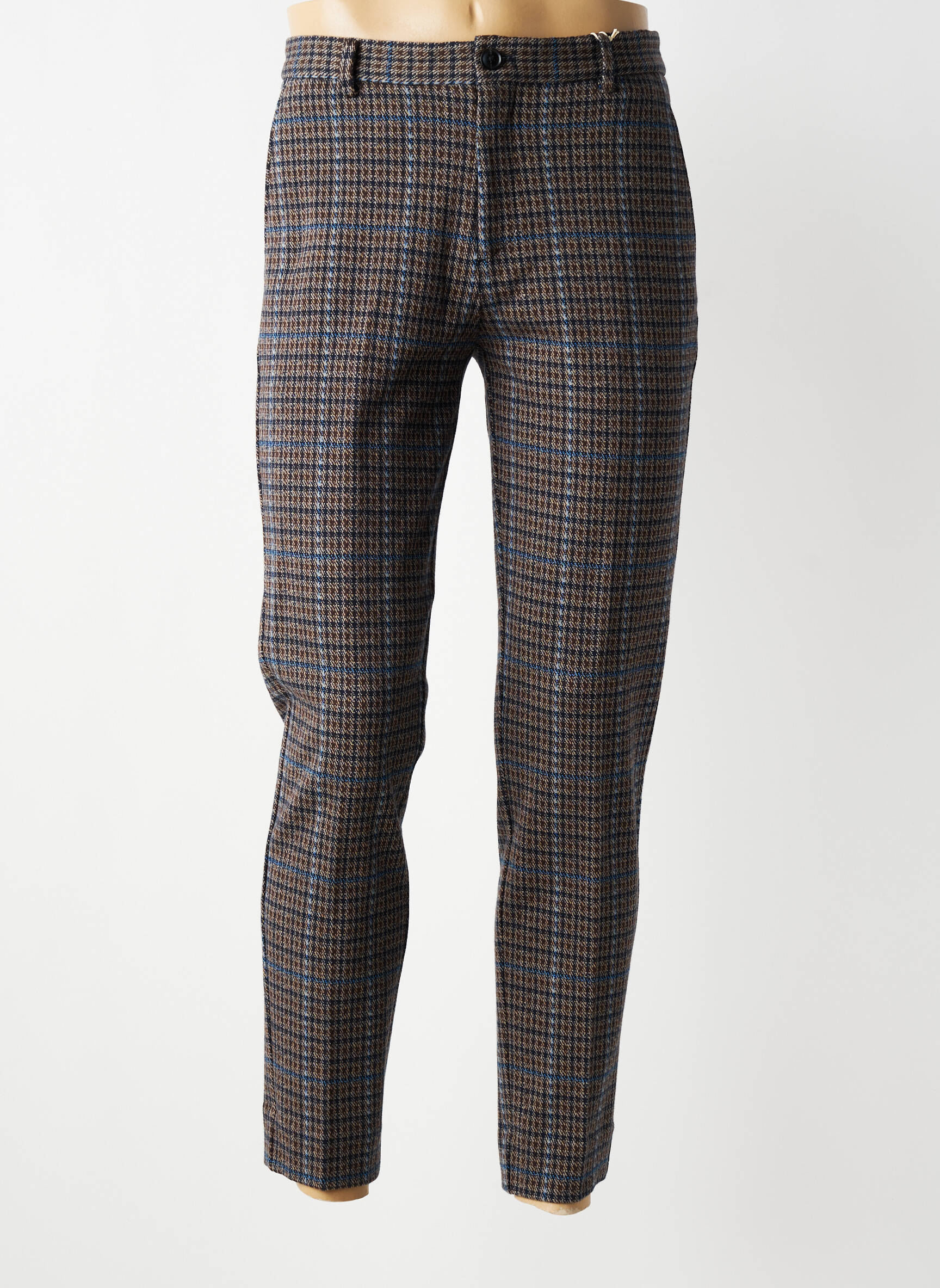 Pantalon chino poches bleu SCOTCH & SODA homme