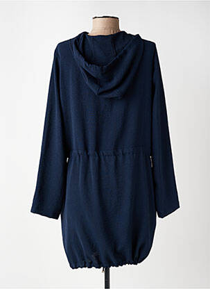 Veste casual col rond bleu FRANK LYMAN femme