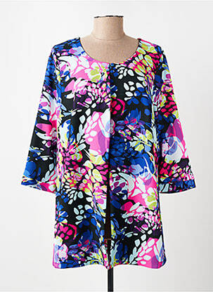 Veste chic fermeture boutonnée sur le devant noir SPG WOMAN femme