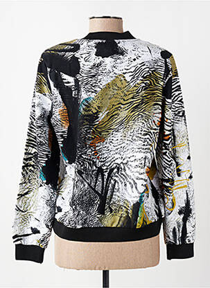 Blouson col v noir DOLCEZZA femme