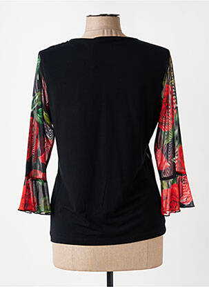 Top stretch manches 3/4 noir OLIVER PEOPLES femme