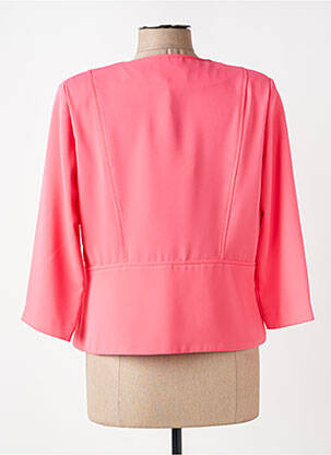 Veste chic manches 3/4 rose DIVAS femme