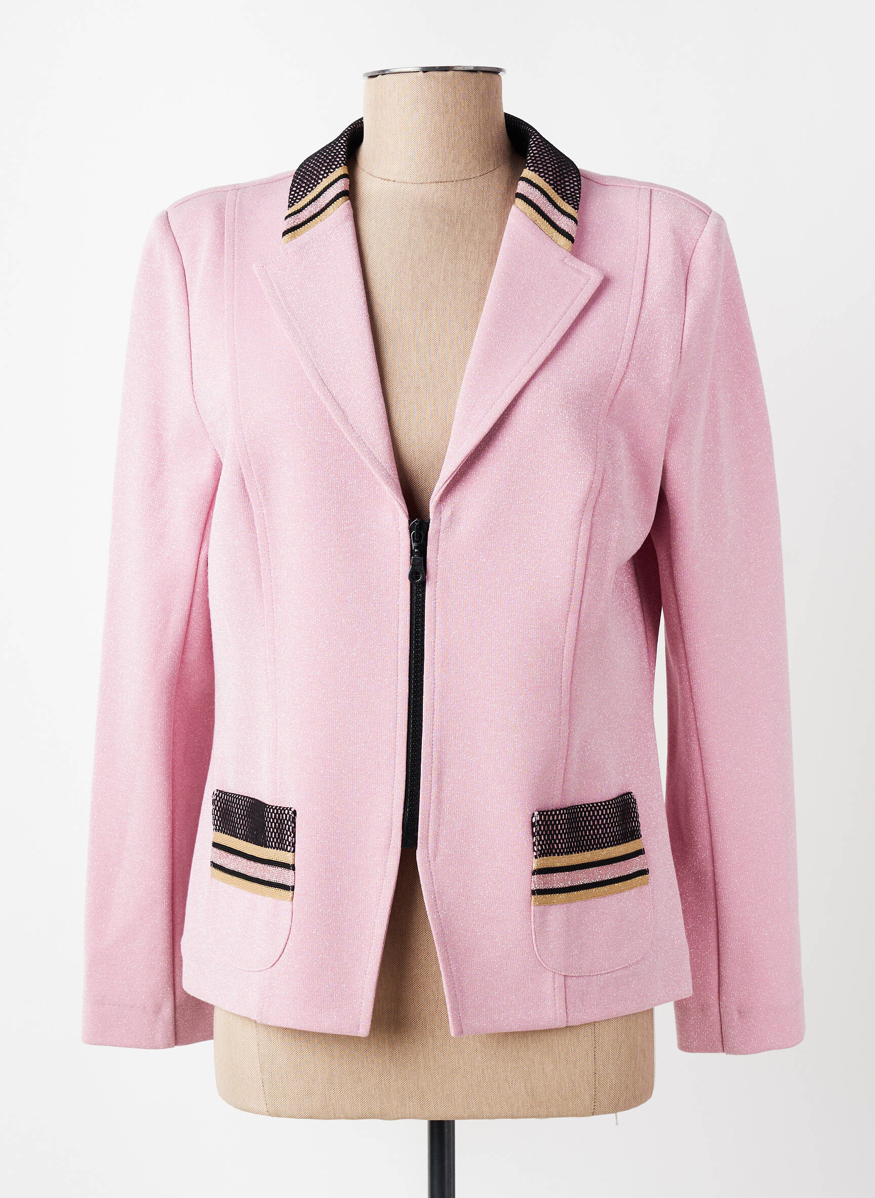 Blazer poches rose DIVAS femme