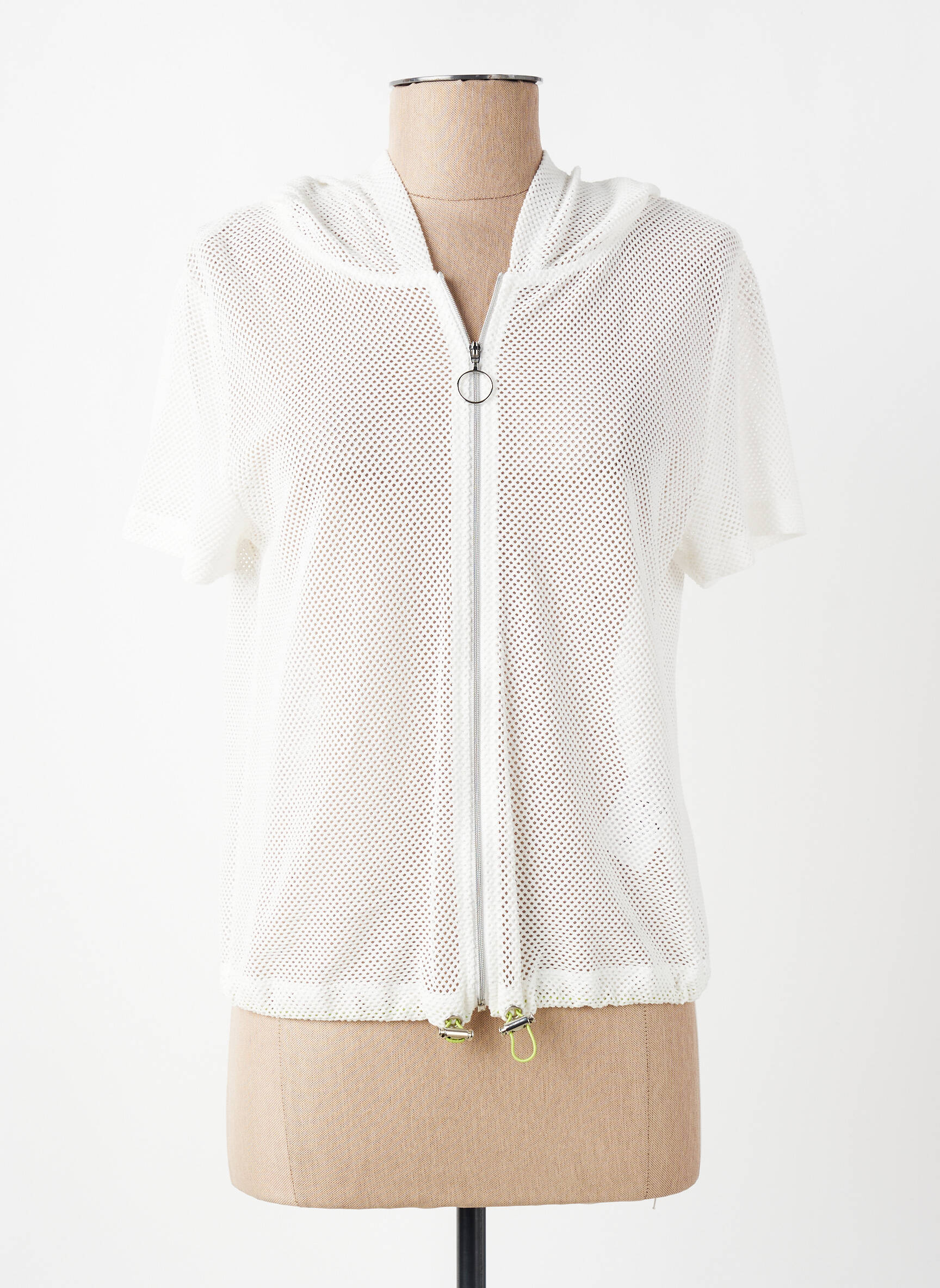 Veste casual col rond blanc TUZZI femme