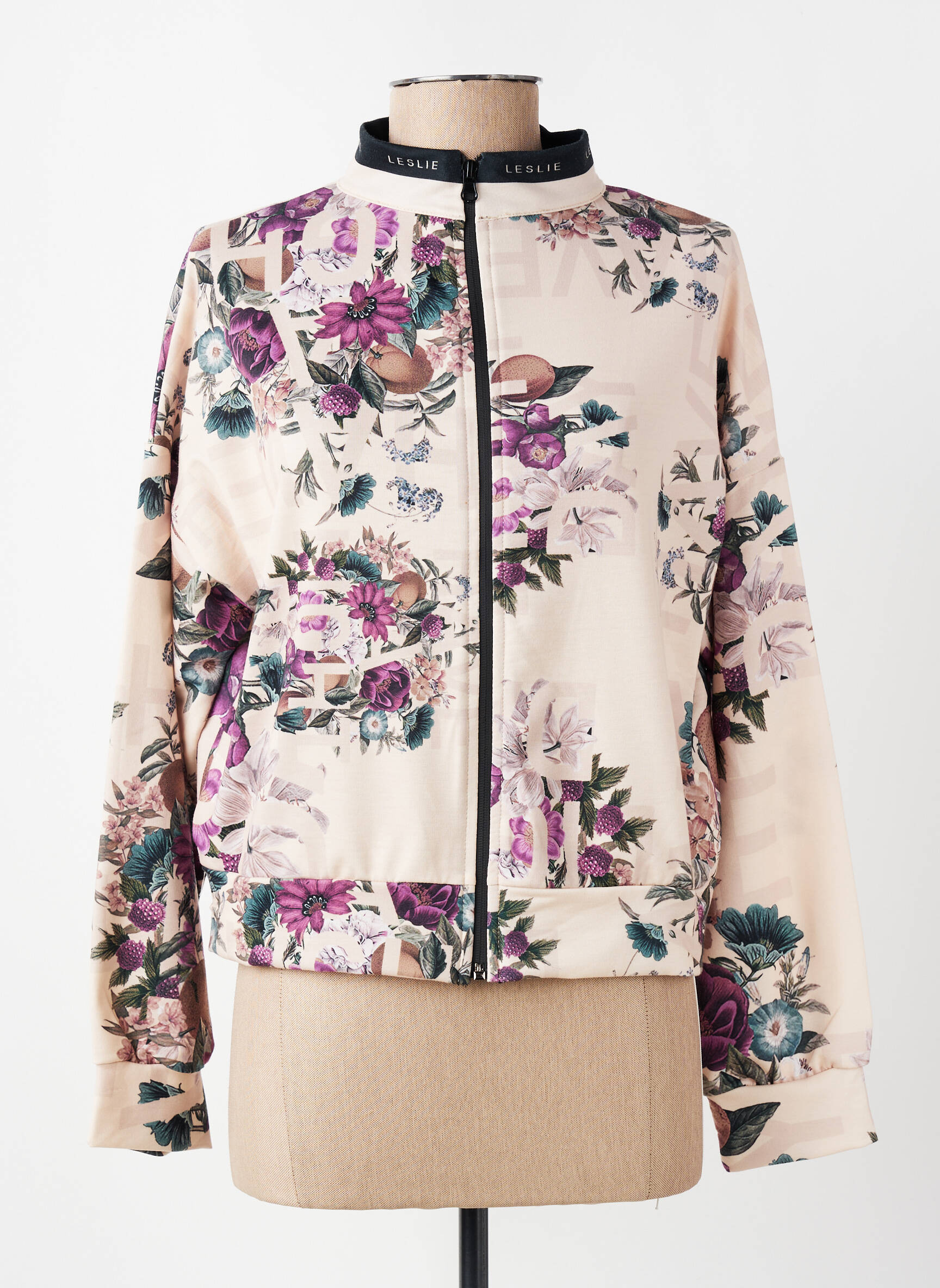 Veste casual poches beige LESLIE femme