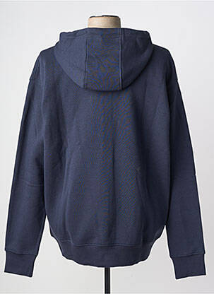 Veste casual resserrée sur le bas bleu SOLID homme