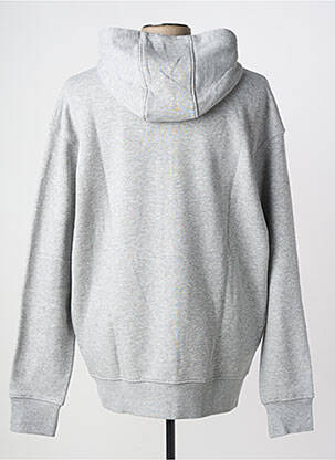 Veste casual resserrée sur le bas gris SOLID homme