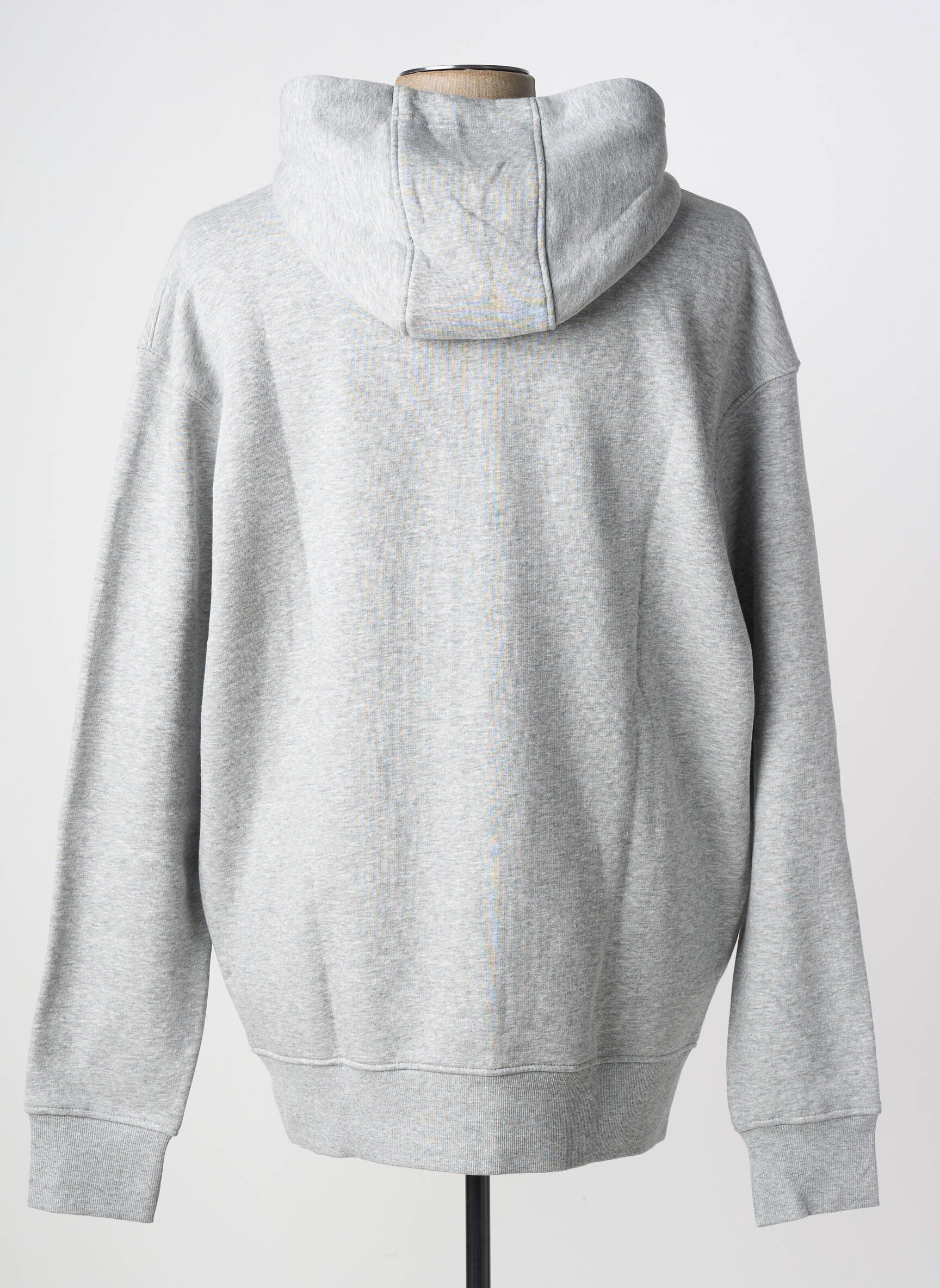 Veste casual resserrée sur le bas gris SOLID homme