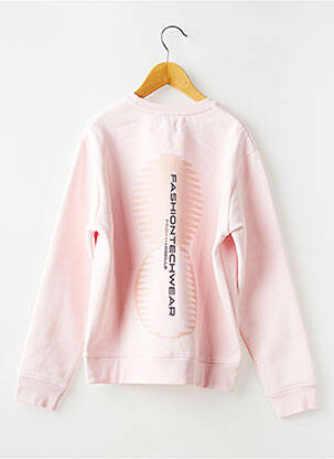 Sweat-shirt manches longues manches longues rose GERTRUDE fille