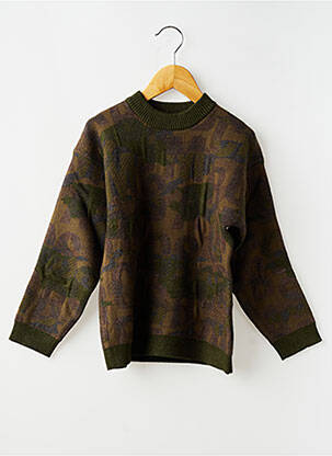 Pull manches longues manches longues vert MARC JACOBS garçon