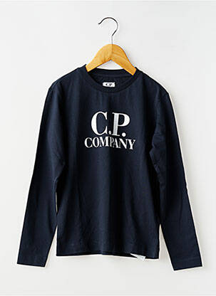 T-shirt manches longues manches longues bleu CP COMPANY garçon
