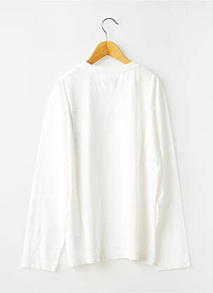 T-shirt manches longues manches longues blanc CP COMPANY garçon