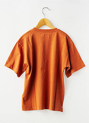 T-shirt tissage jersey manches courtes orange CP COMPANY garçon