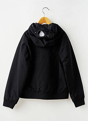 Doudoune finition intérieure doublée a capuche noir CP COMPANY garçon