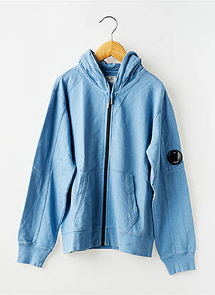 Veste casual col rond bleu CP COMPANY garçon