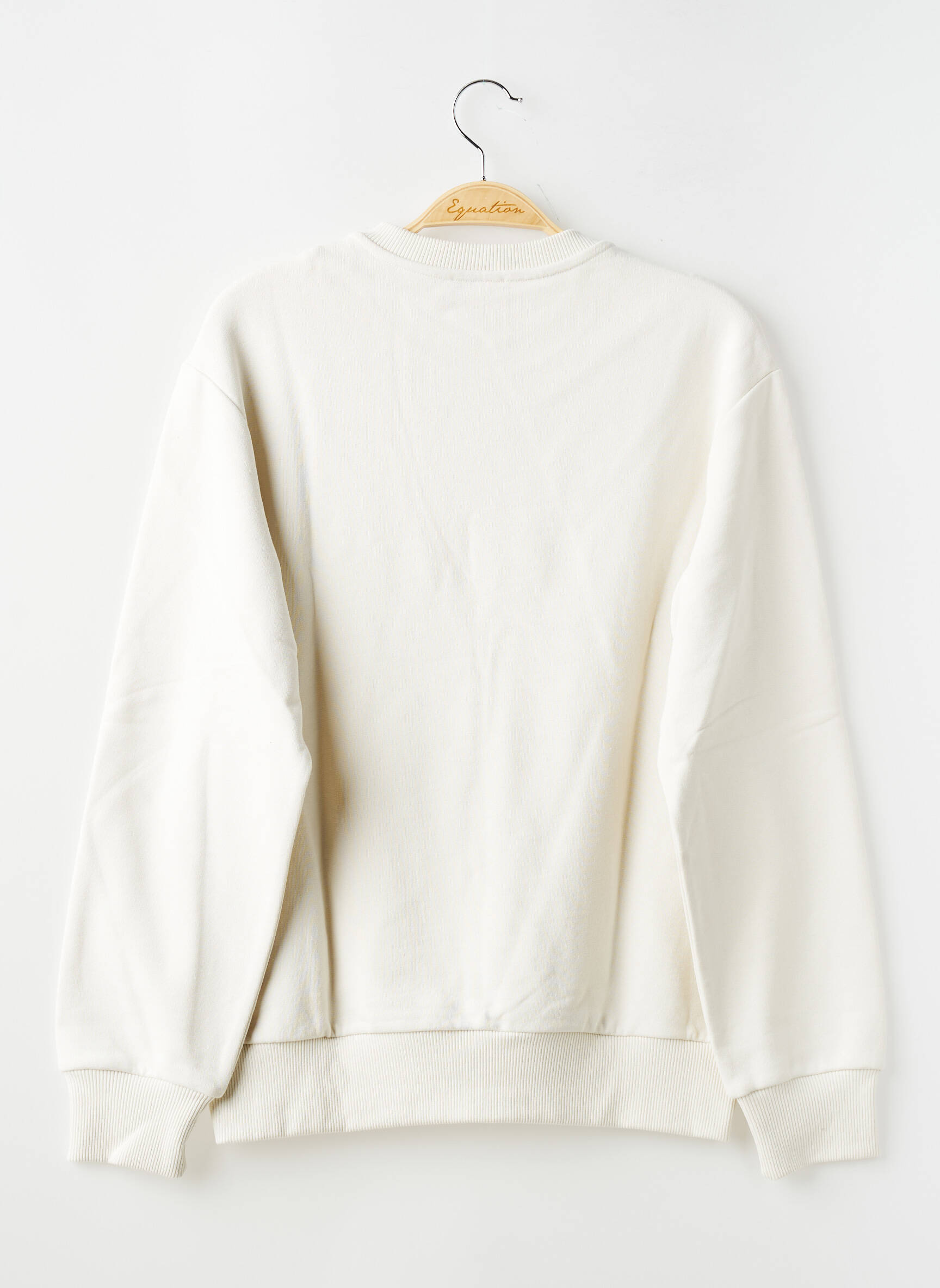 Sweat-shirt stretch manches longues beige DIESEL garçon