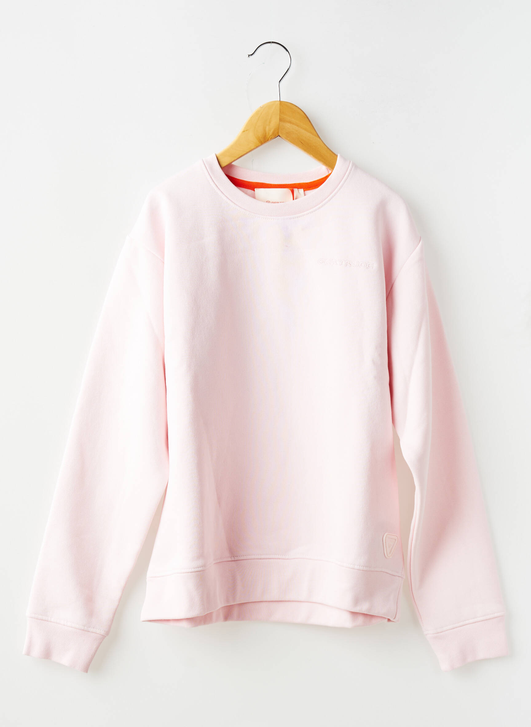 Sweat-shirt manches longues manches longues rose GERTRUDE fille