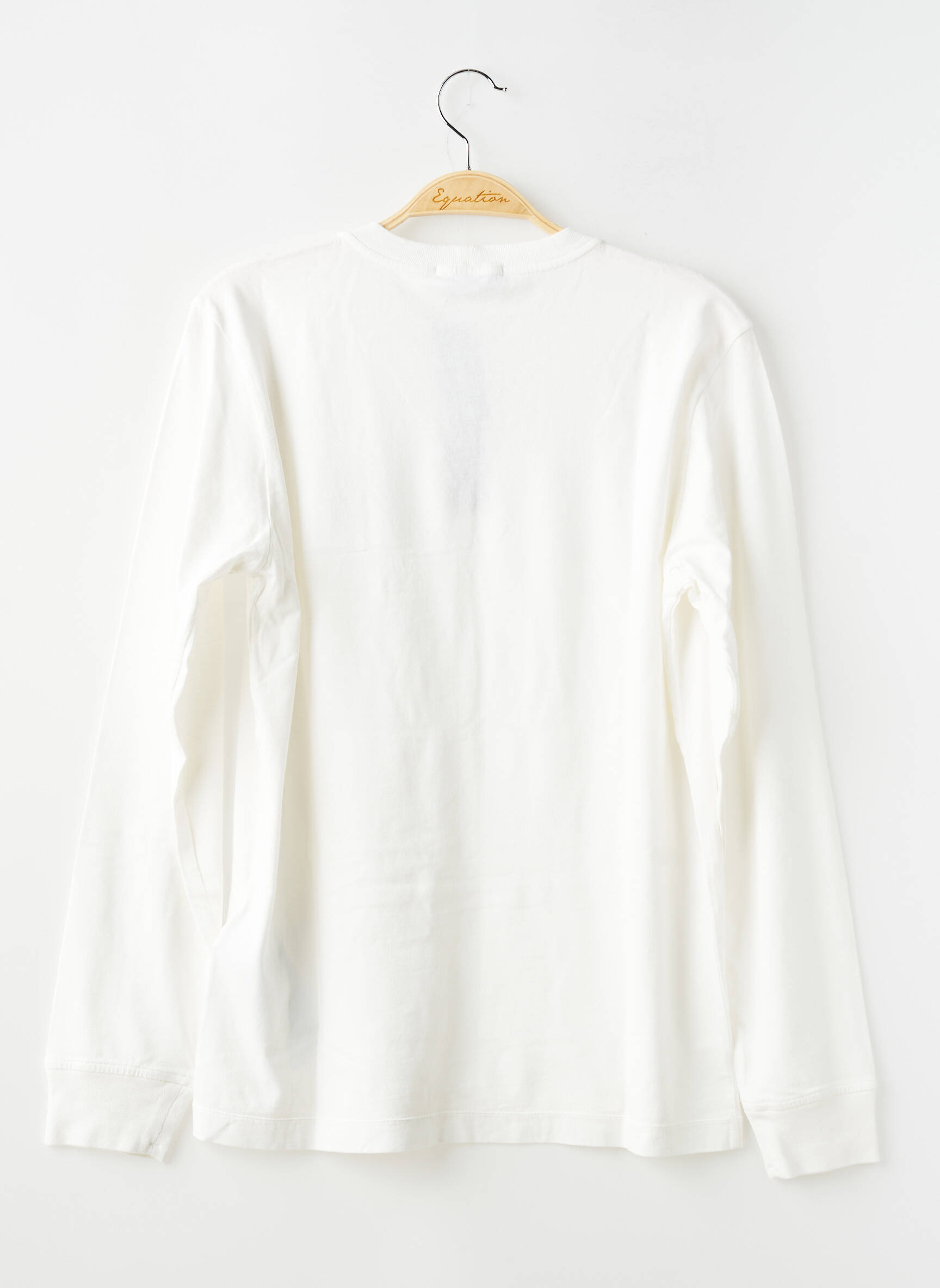 T-shirt manches longues manches longues beige STONE ISLAND garçon