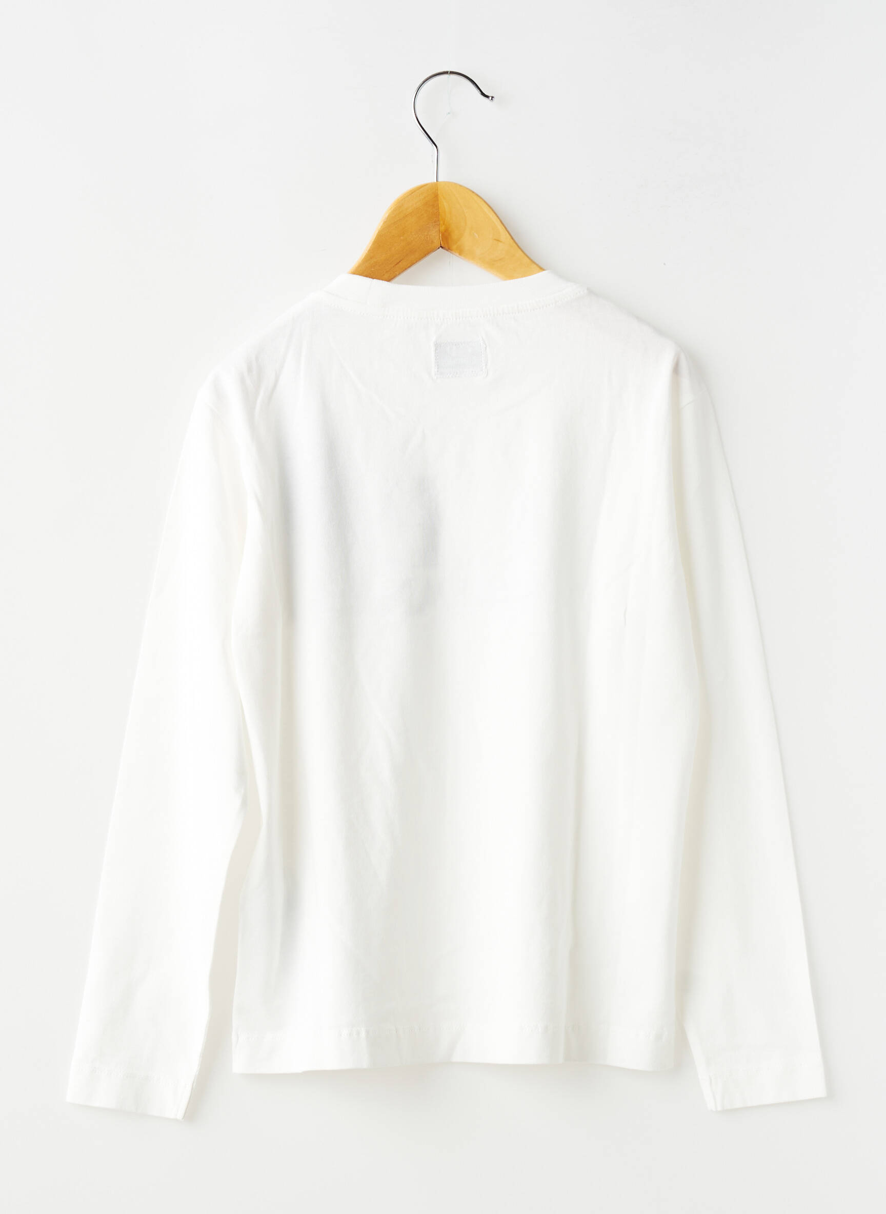 T-shirt manches longues manches longues blanc CP COMPANY garçon