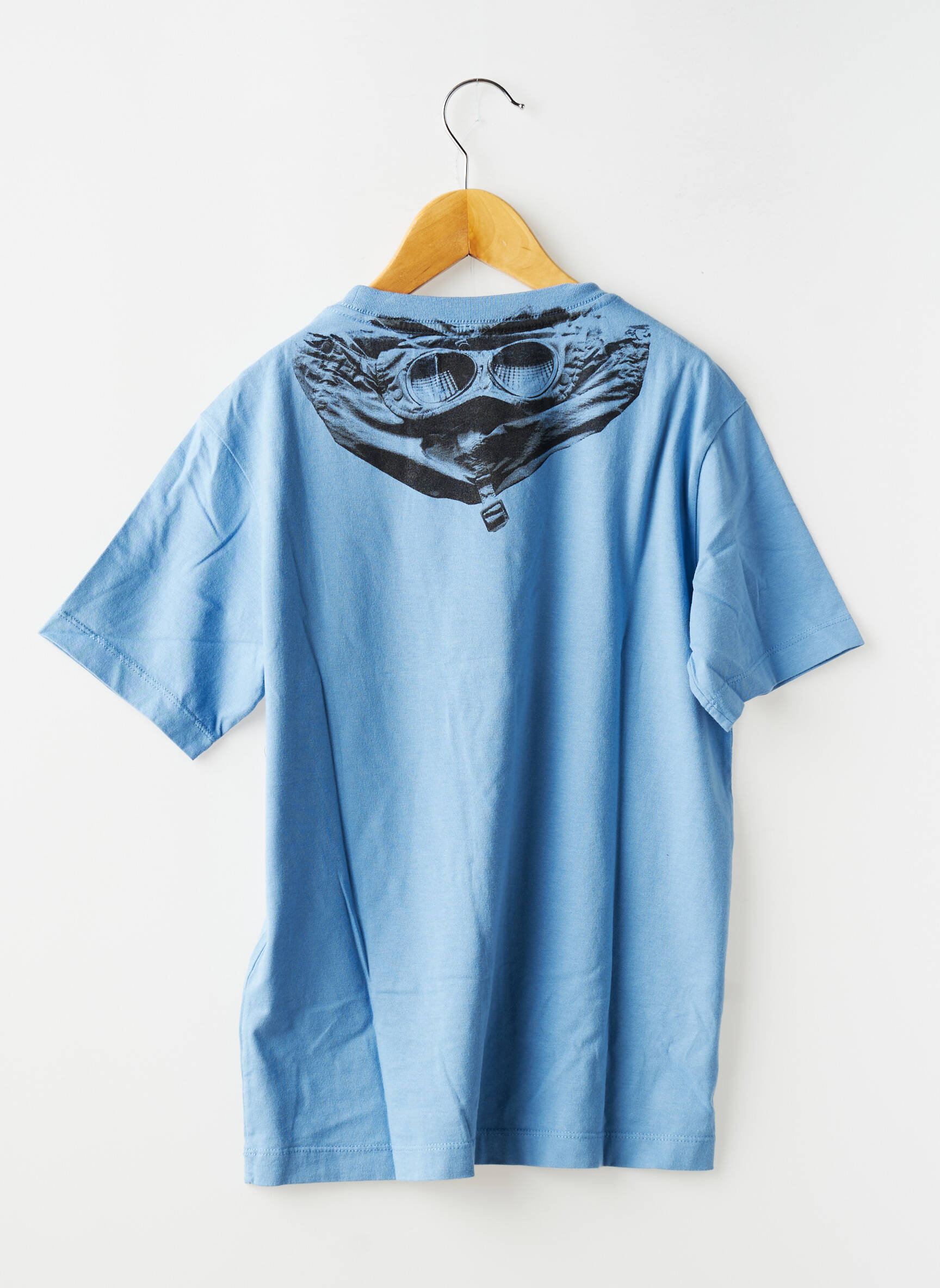 T-shirt stretch manches courtes bleu CP COMPANY garçon