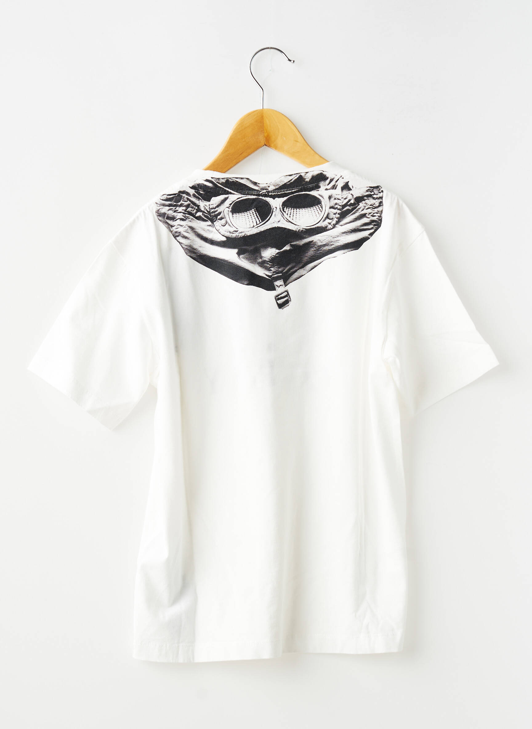 T-shirt stretch manches courtes blanc CP COMPANY garçon
