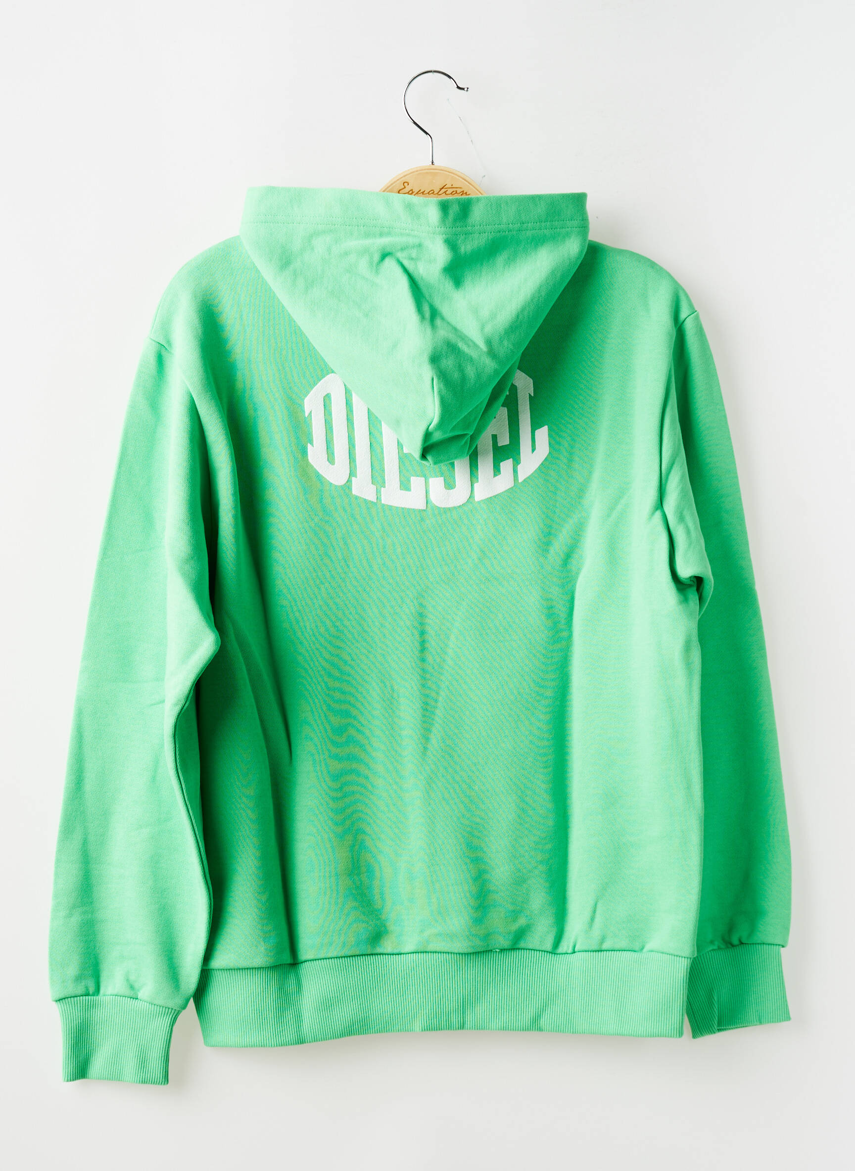 Veste casual col rond vert DIESEL garçon